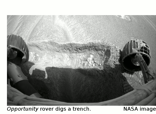 robots on Mars